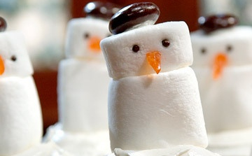 Hóember a tányéron