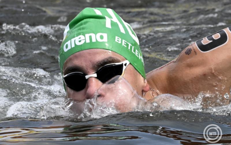 Vizes vb - Betlehem Dávid ezüstérmes a nyíltvízi úszók kieséses sprintversenyében