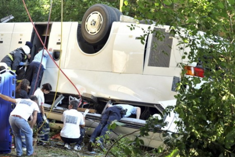 Súlyos buszbaleset Londonban