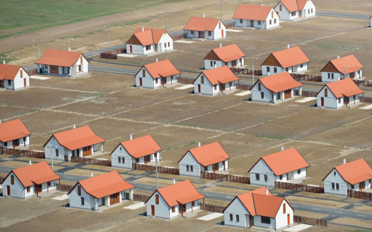 Ócsai lakópark - Eddig a házak mintegy felébe költöztek be