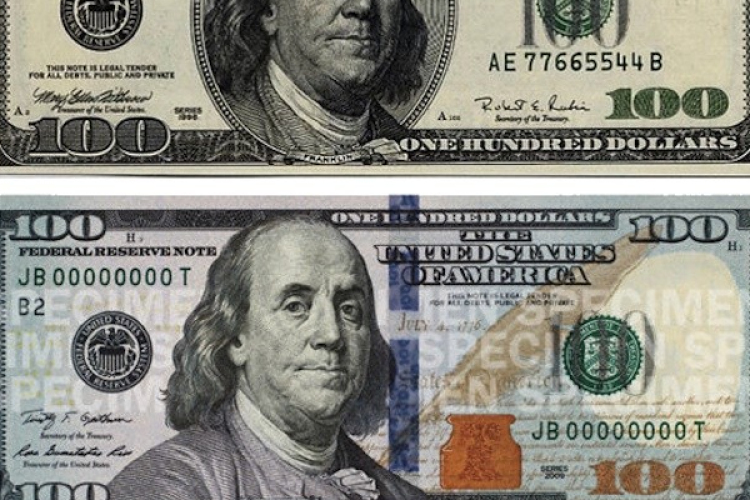 Új százdolláros bankjegyet bocsátottak ki