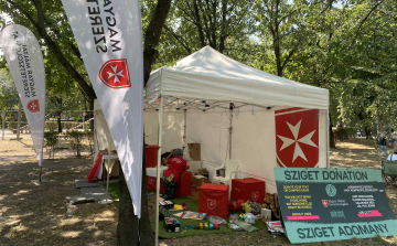 Sziget - Rekordmennyiségű sátrat adományoztak a Máltai Szeretetszolgálatnak a látogatók