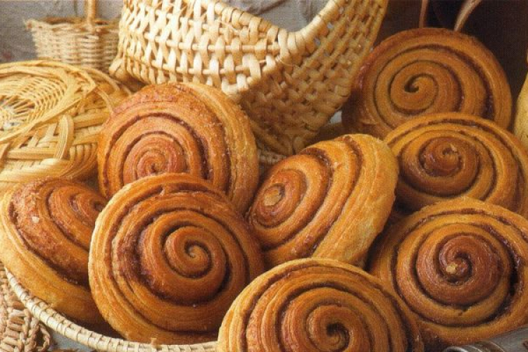 Svéd fahéjas csiga