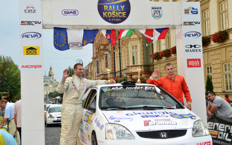Ezüstöt érő Kassa Rally