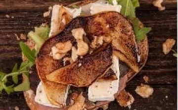 Ízrobbanás - Szendvics körtével és dióval