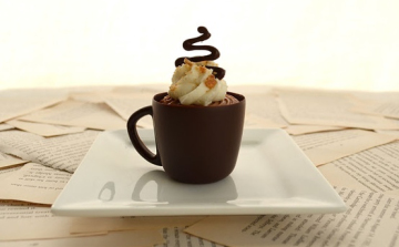 Capuccinós túró mousse