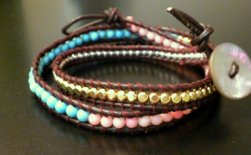 Házi készítésű  karkötő