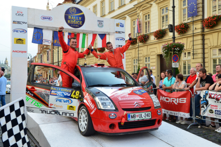 Bronzot érő verseny a Kassa Rally-n