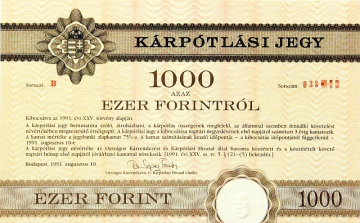 Kit kárpótol a Kárpótlási Jegy?